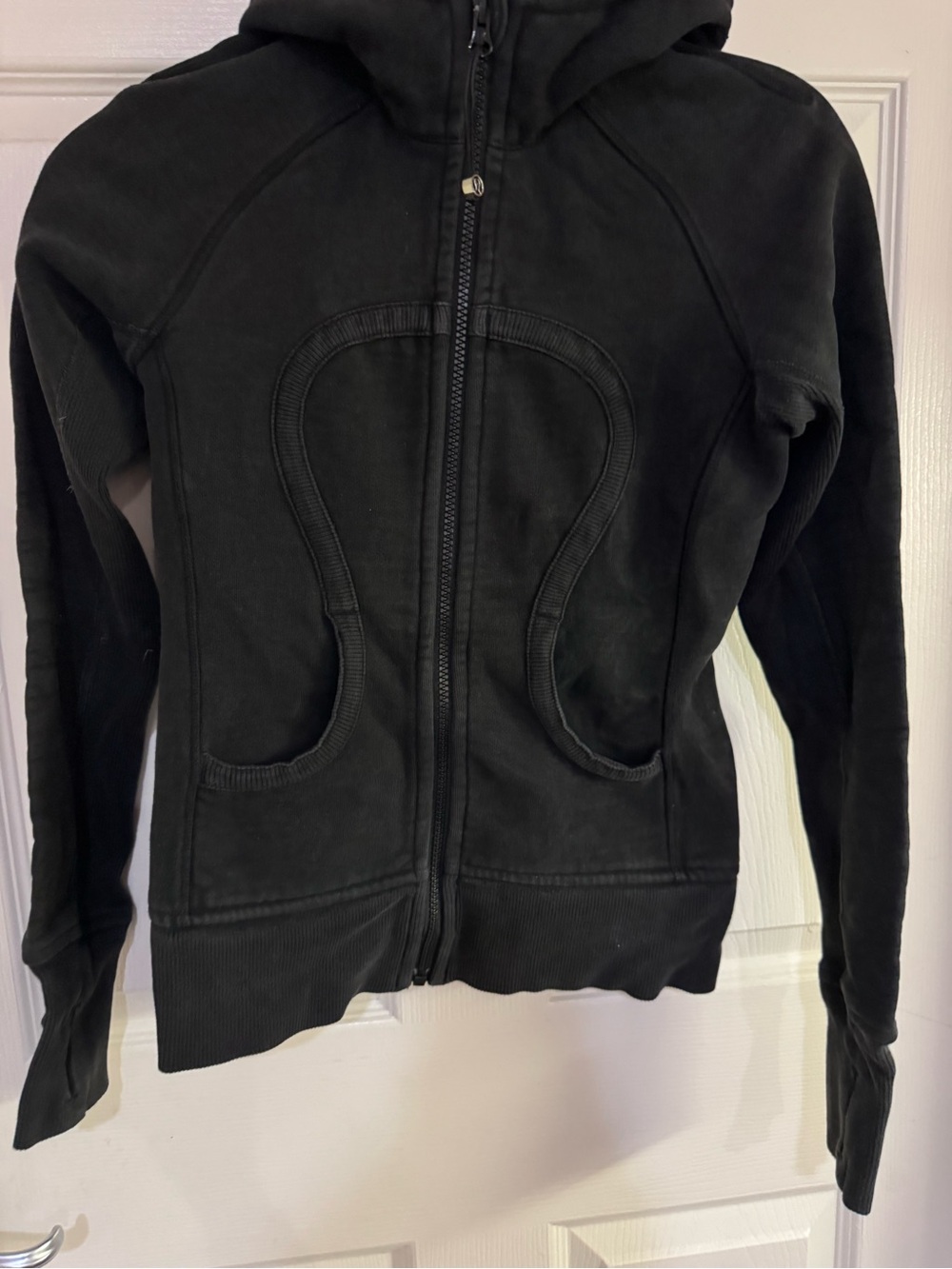 Black Women's lululemon Zip-Up Hoodie Jacket